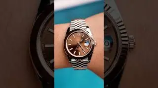 Rolex Datejust 41 Chocolate Dial Rose Gold & Steel 126331
