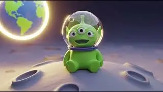 MOON TRAVLING | MOON SONG | HINDI SONG | CARTOON SONG | Baby Astronaut Cartoon |