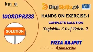 Wordpress Exercise 1,Digiskills 3.0,Batch 2, Wordpress Install on Local by Flywheel, Create a Page