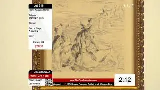 Fine Art Auction Live Stream