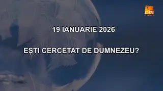 Cuvantul Lui Dumnezeu pentru Astazi - 19.01.2026