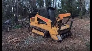 Forestry Mulching: Creating a Fire Break (MACHINE BROKE DOWN)