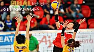 SEA Games 2019 | Thailand vs. Vietnam - Highlights | Women's Volleyball Gold Match