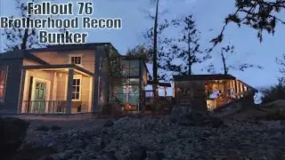 Brotherhood of Steel Bunker | Fallout 76 | Advanced Camp Build