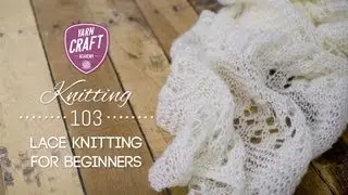 Knitting 103 Lace Knitting for Beginners Promo