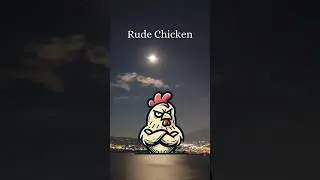 You'll Need an Umbrella for This Roast | Rude Chicken Unleashed #Shorts