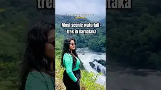 Most scenic Waterfall in Karnataka | Mallalli Falls #Karnataka #coorg  #shortsfeed #shorts #travel