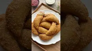 Creamy Cheesy Half Moon pie perfect appetizer for Eid Special #eidspecialrecipe #appetizers #shorts