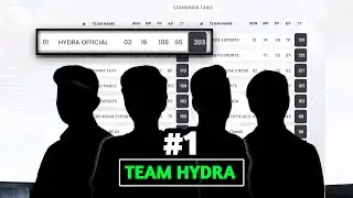 #1 TEAM HYDRA | 100K TOURNAMENT WIN TEAM HYDRA | HYDRA FIRST TOURNAMENT WIN