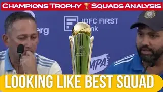 Indian Team Champions Trophy Squad Analysis | #championstrophy2025