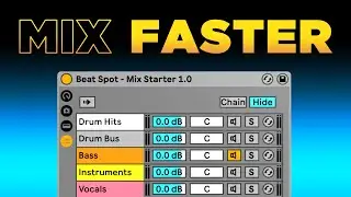 Mix Faster with this Ableton Live Rack Channel Strip | Beat Spot Mix Starter