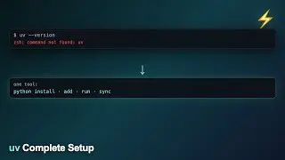 Complete uv Setup on Mac (2026) — Install, Python, Projects, Scripts