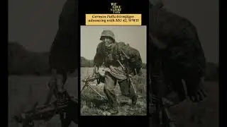 German Paratrooper with MG 42 | WWII Fallschirmj&auml;ger