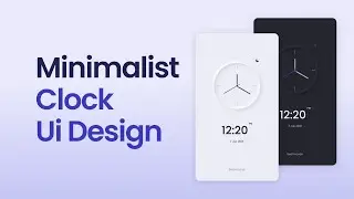 How to make responsive Analog Clock Ui Design Using HTML CSS & JavaScript ⏰