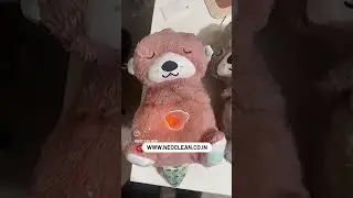 Glowing Soothing Sound Sleep Otter | Baby Sleep Aid with Music, Lights & Breathing Teddy Bear Design