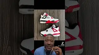 JORDAN 4 RED CEMENT против JORDAN 4 FIRE RED 🔴⚫️