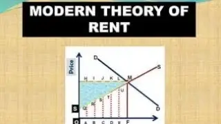 class27||Micro Economics |Par-2|Modern theory of Rent#moderntheoryofrent#economics #rentoftheory