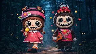 LABUBU Stickers ASMR | Trending Cute & Creepy Sticker Sounds