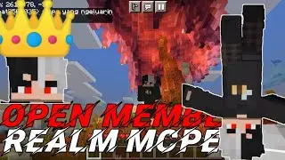 Open member realms mcpe 1.16+