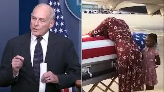 Gen. John Kelly Defends Trump&rsquo;s Comments To Widow of Fallen Soldier (REACTION)