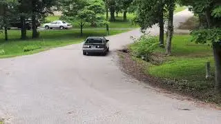 Chrysler Laser XT 86 - Drive down the hill and around bend