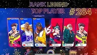 BASKETRIO「TOP PLAYER」RANK LEGEND「Season 25」SHARK GAMEPLAY #girlgamer #basketrio #極限街籃 @all9fun677