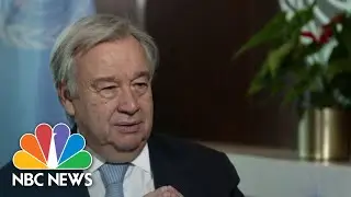 UN Secretary-General&rsquo;s Gives Grave Warning On Climate Change