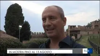 Bruno Radicioni Exhibition Reportage Rai TV - Gradara 2018