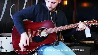 No Talking!... Just Tones! Fender CD 60S Dreadnought Acoustic, All Mahogany