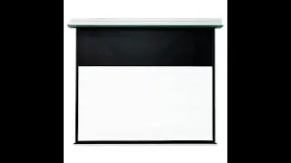 Upgrade Your Home Theater with the Sleek HCL1 In-Ceiling Electric Projector Screen