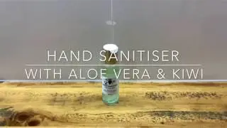 Hand Sanitiser with Aloe Vera and Kiwi Extract
