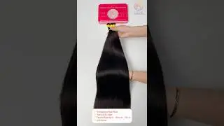 💝 #1B Color Human Hair In Bulk Double Drawn High Quality #bulkhair #vietnamhairfactory #humanhair