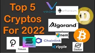 Top 5 crypto picks for 2022 (HUGE POTENTIAL! Excluding Bitcoin and Ethereum)