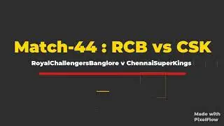 #IPL2020 #IPL13 || Match-44 : RCB vs CSK || RoyalChallengersBanglore vs ChennaiSuperKings || PREVIEW