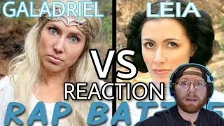 GALADRIEL vs LEIA: Princess Rap Battle REACTION!!!