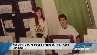 &lsquo;One dot at a time&rsquo;: Fort Mill man&rsquo;s college campus drawings become prized mementos