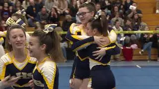 Ledyard High School at 2019 ECC Cheerleading Championship
