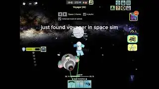 yoooo voyager #spacesimulator #roblox 