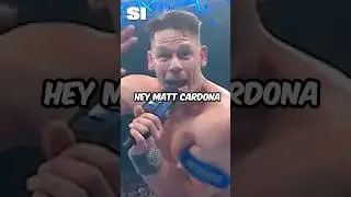 Мэтт Кардона отреагировал на крик Джона Сины 🛎️ | Sports Illustrated