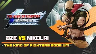 KOF 2002 UM - Aze (阿泽) vs Nikolai-保力達 FT10 - A batalha mais épica!