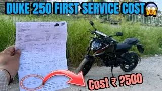 KTM Duke 250 Gen3 1st Service Cost😱Duke 250 Service Cost😱￼Duke 250 Gen3 Review