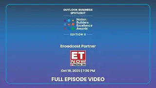 Премия Nation Builders Excellence Awards 2025 | Полный выпуск | Трансляция на @ETNow