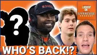HOPE: Syracuse Football Reloads with CORE Players Returning | Who's Fran Brown KEEPING?