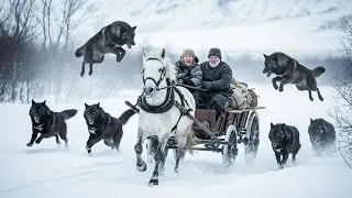 Wolves vs a 90-Year-Old Couple Surviving a Deadly −71°C Storm in Yakutia