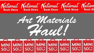 Художественные материалы: Национальный книжный магазин и MINISO