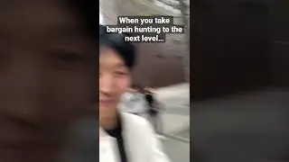 The true bargain hunter in Korea