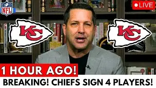 IT'S OFFICIAL! CHIEFS CONFIRM SIGNING OF 4 STAR PLAYERS! SEE WHO THEY ARE! KANSAS CITY CHIEFS NEWS