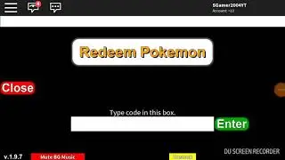 NEW PROJECT POKEMON CODE (Rare aura latios)(Festive aura)