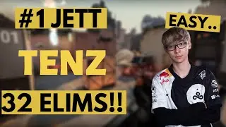 TENZ 32 KILLS CARRY AS JETT! MVP!  - VALORANT VOD