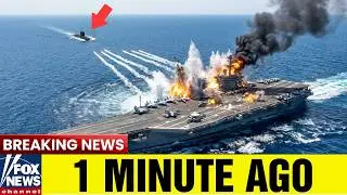 Iran Fired a Torpedo at a U.S. Aircraft Carrier &mdash; The Response Was Immediate